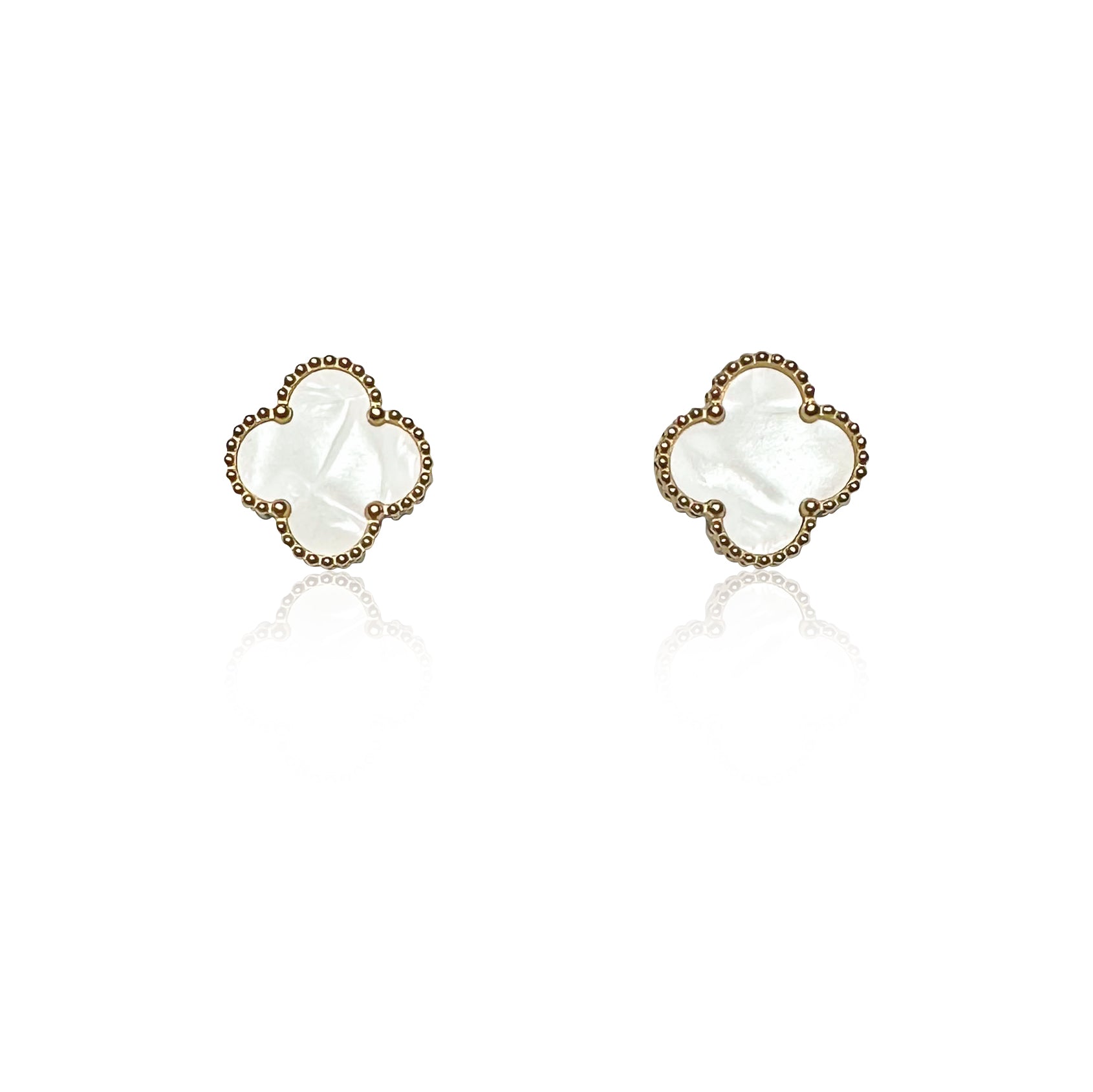 Golden Clover Earrings